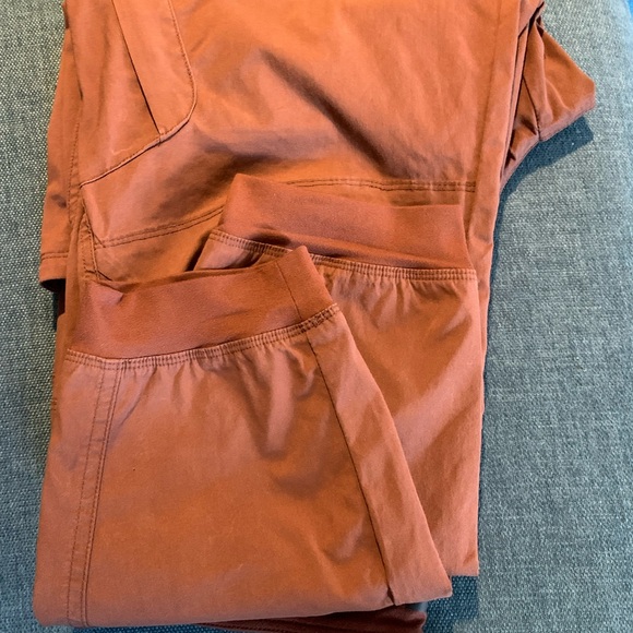 Prana Rust High-Waisted Pants - Picture 12 of 15